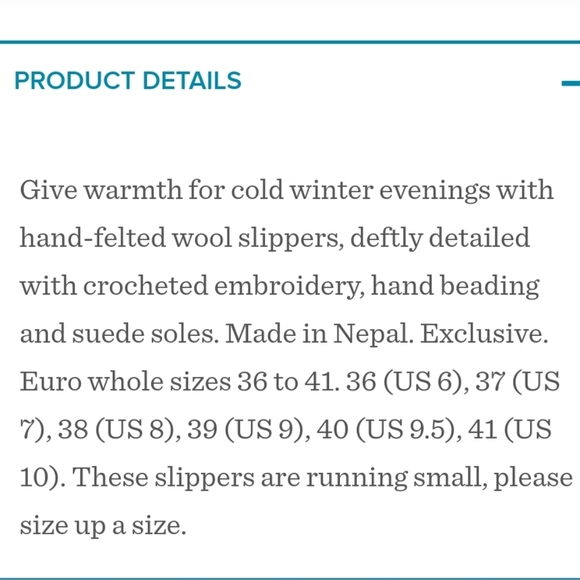 🆕🌿SUNDANCE BOHO WOOL SLIPPERS🌿 - Picture 8 of 8